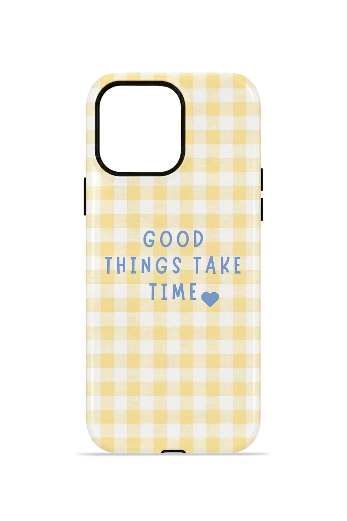 iPhone 12 Pro Max Vorian Çift Katmanlı MagSafe Kılıf Good Things Gingham