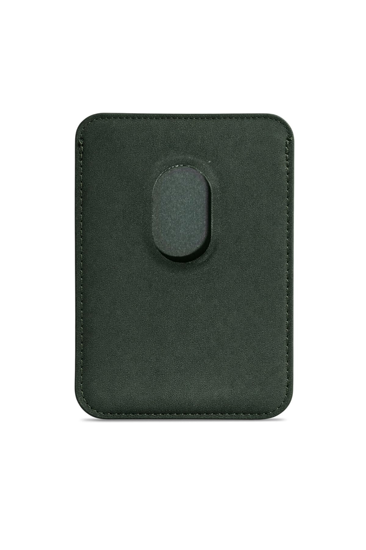 Aurevia Suede Green (Yeşil) Magsafe Kartlık