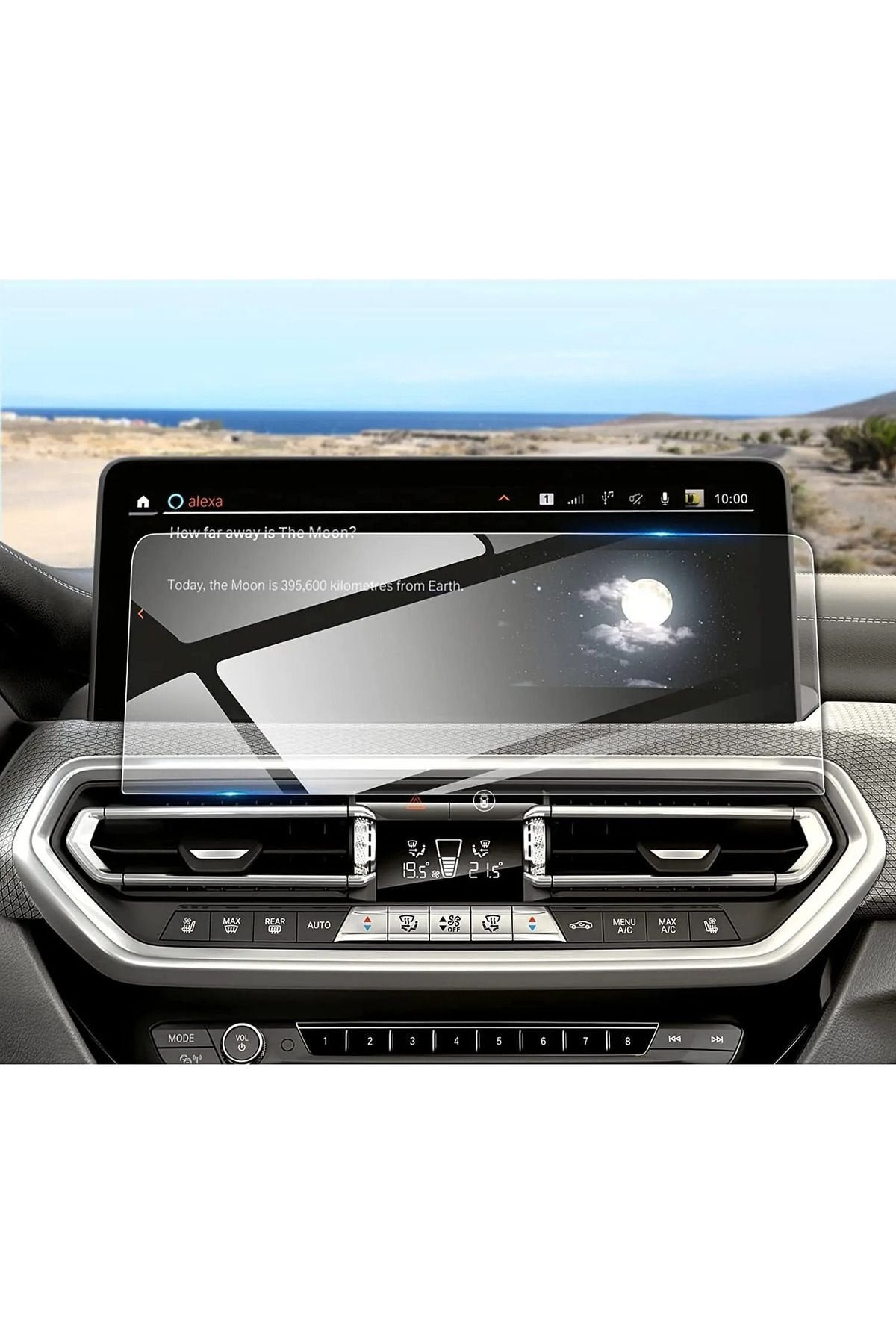 BMW X4 Navigasyon 12.3 Inç Uyumlu Nano Anti-Broken Ekran Koruyucu