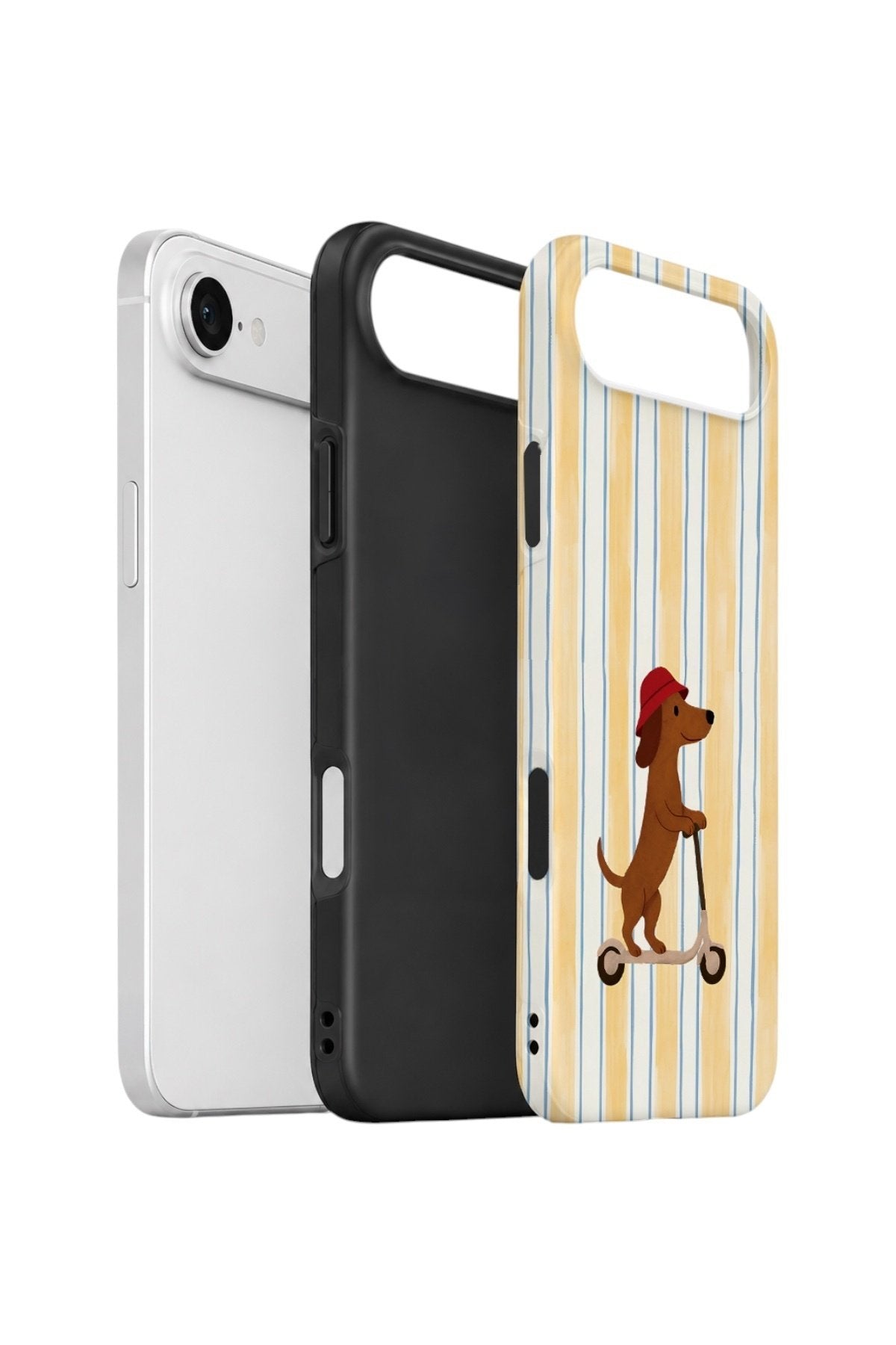 iPhone 17 Air Vorian Çift Katmanlı Kılıf Dachshund Riviera