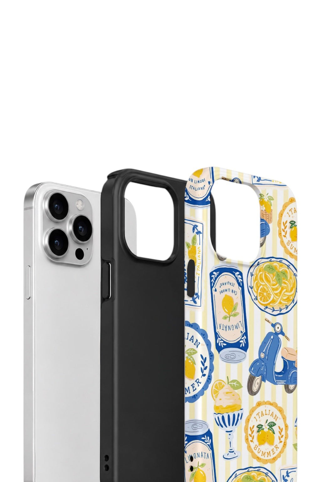 iPhone 15 Pro Max Vorian Çift Katmanlı Kılıf Italian Tableware