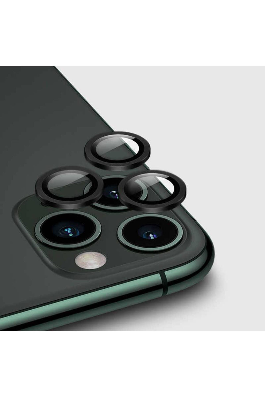 iPhone 13 6.1'' Metal Kamera Koruyucu Lens Siyah