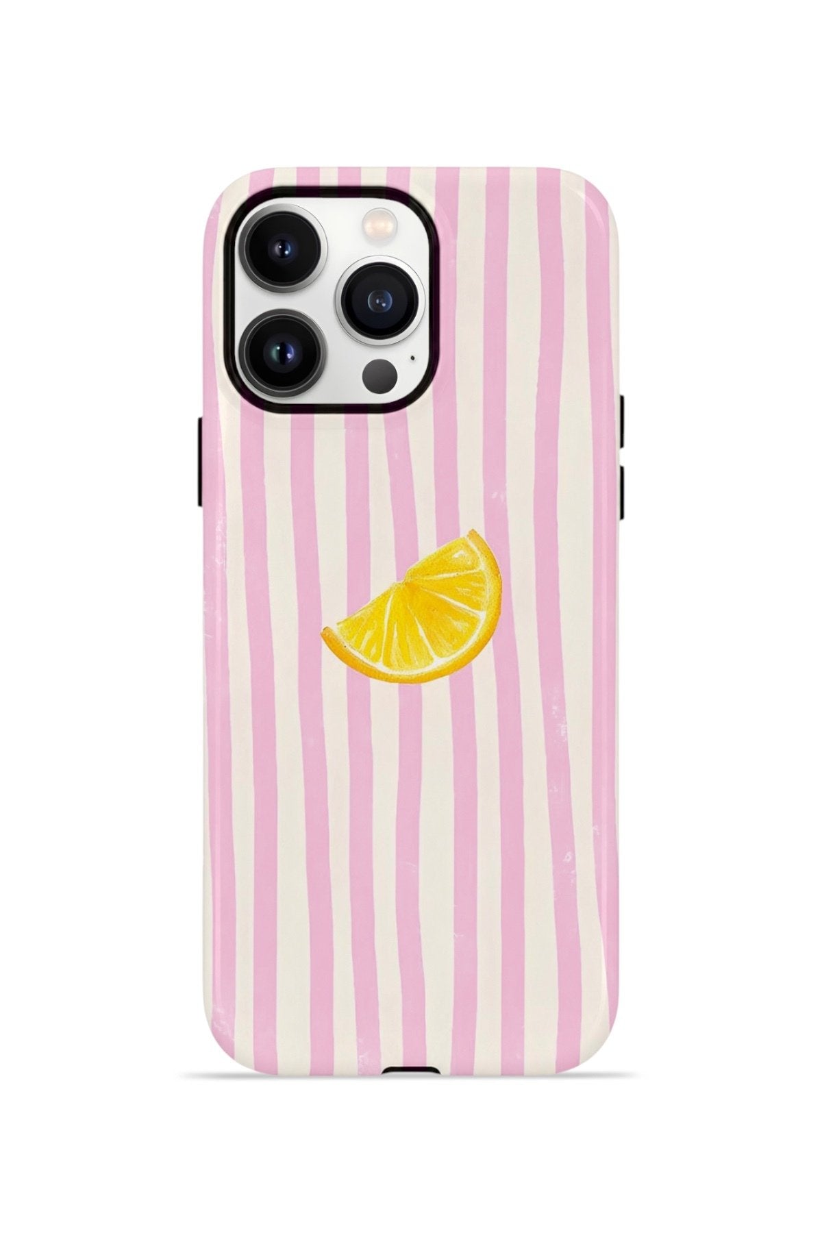 iPhone 14 Pro Max Vorian Çift Katmanlı Kılıf Pink Lemon Drop