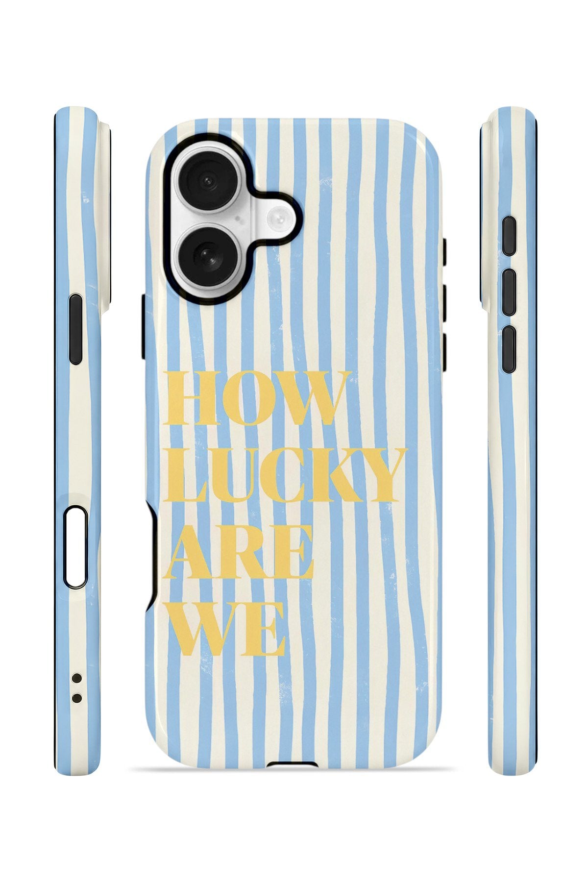 iPhone 16 Plus Vorian Çift Katmanlı Kılıf Lucky Summer Stripe