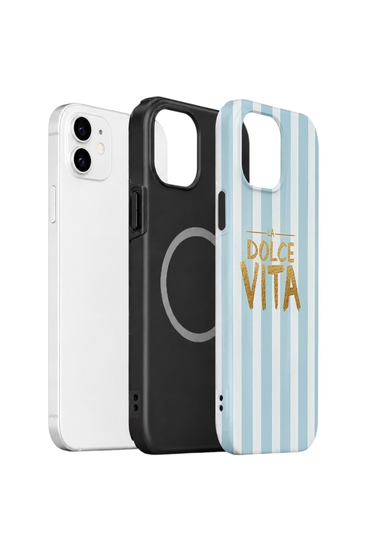 iPhone 11 Vorian Çift Katmanlı MagSafe Kılıf La Dolce Vita Blue