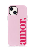 iPhone 14 Plus Vorian Çift Katmanlı MagSafe Kılıf Amour Pink