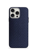 Nox Craft iPhone 15 Pro 6.1" MagSafe Karbon Kılıf Blue Current