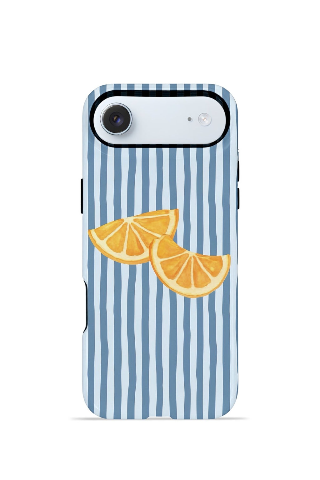 iPhone 17 Air Vorian Çift Katmanlı Kılıf Blue Orange Slices