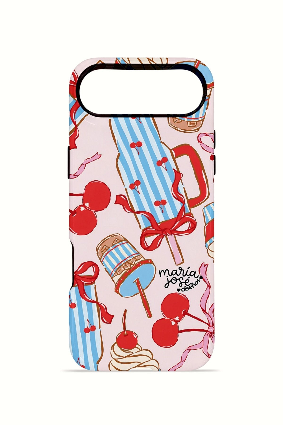iPhone 17 Air Vorian Çift Katmanlı Kılıf Dolce Cherry Picnic