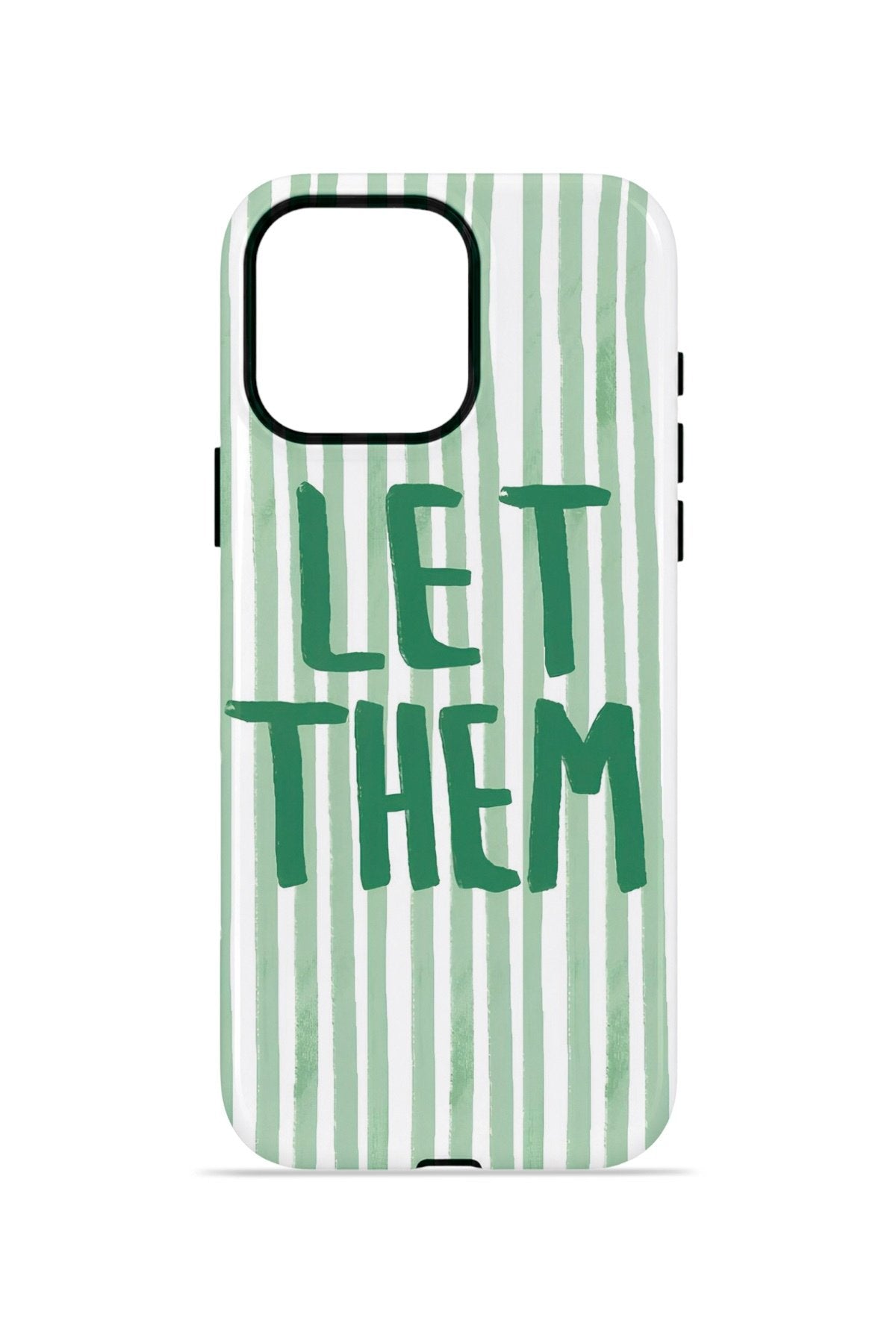 iPhone 15 Pro Max Vorian Çift Katmanlı Kılıf Let Them Green