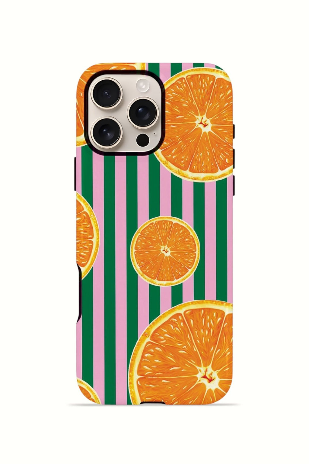 iPhone 16 Pro Vorian Çift Katmanlı Kılıf Orange Grove Cabana