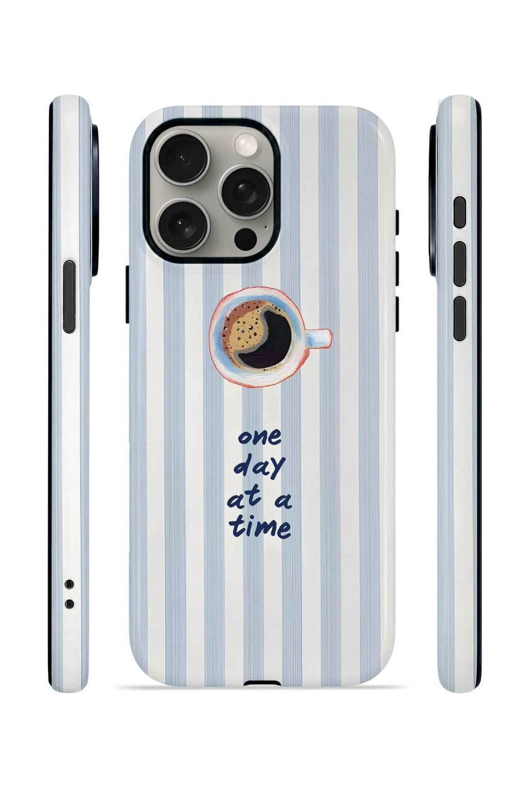 iPhone 15 Pro Vorian Çift Katmanlı Kılıf One Day Coffee
