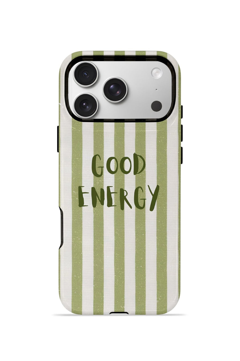 iPhone 17 Pro Vorian Çift Katmanlı Kılıf Good Energy Olive