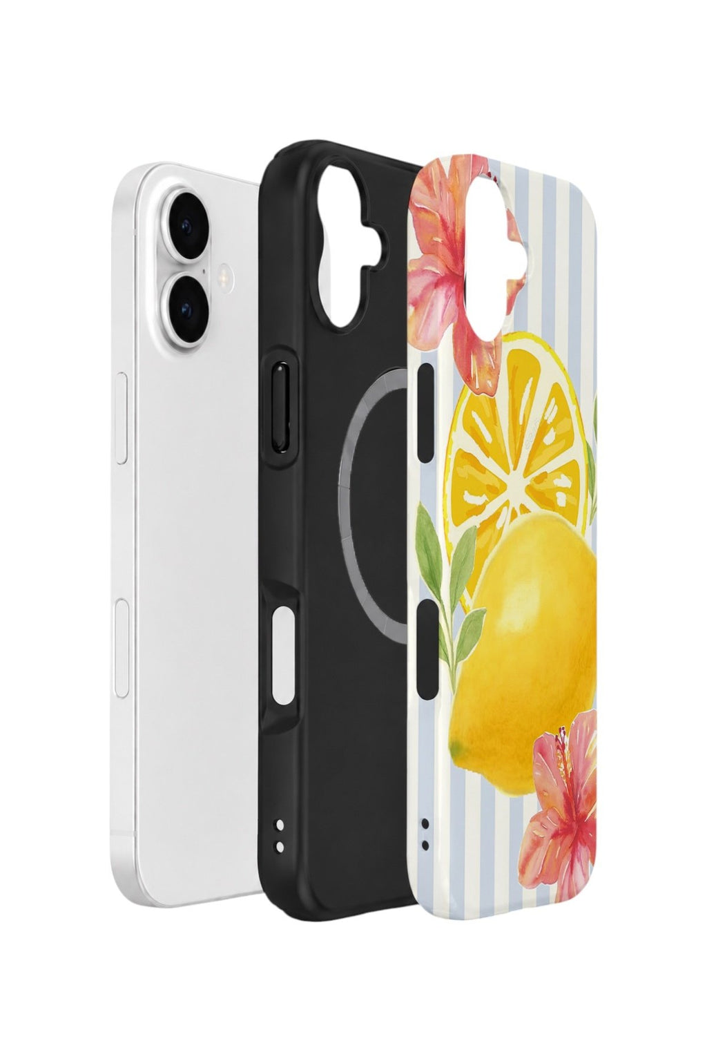 iPhone 17 Vorian Çift Katmanlı MagSafe Kılıf Lemon Blossom Coast