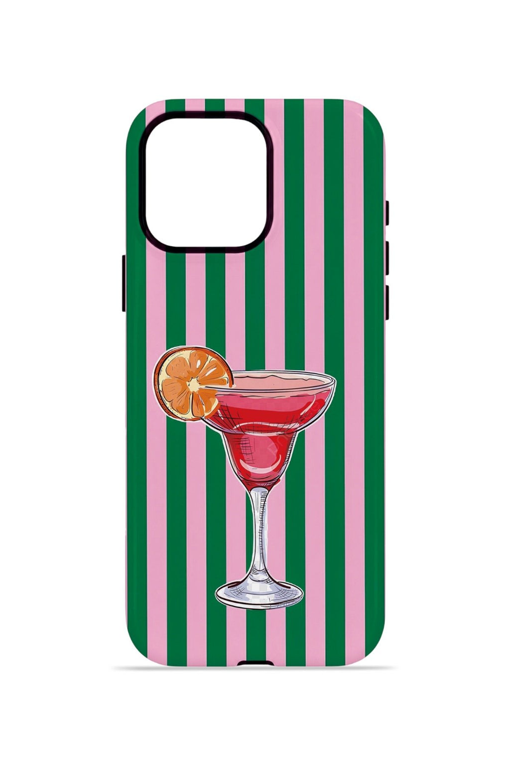 iPhone 15 Pro Vorian Çift Katmanlı MagSafe Kılıf Pink Citrus Cocktail