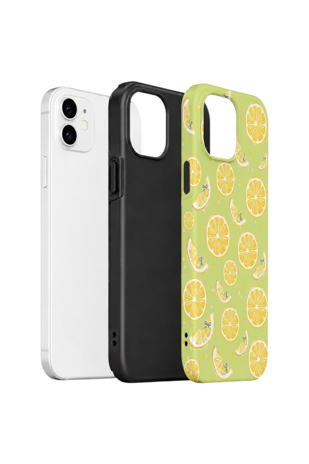 iPhone 12 Vorian Çift Katmanlı Kılıf Lemonade Garden