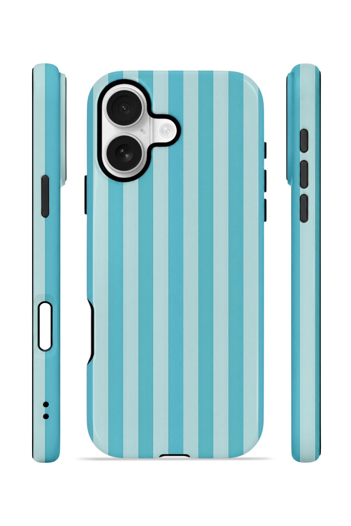 iPhone 17 Vorian Çift Katmanlı MagSafe Kılıf Turquoise Riviera