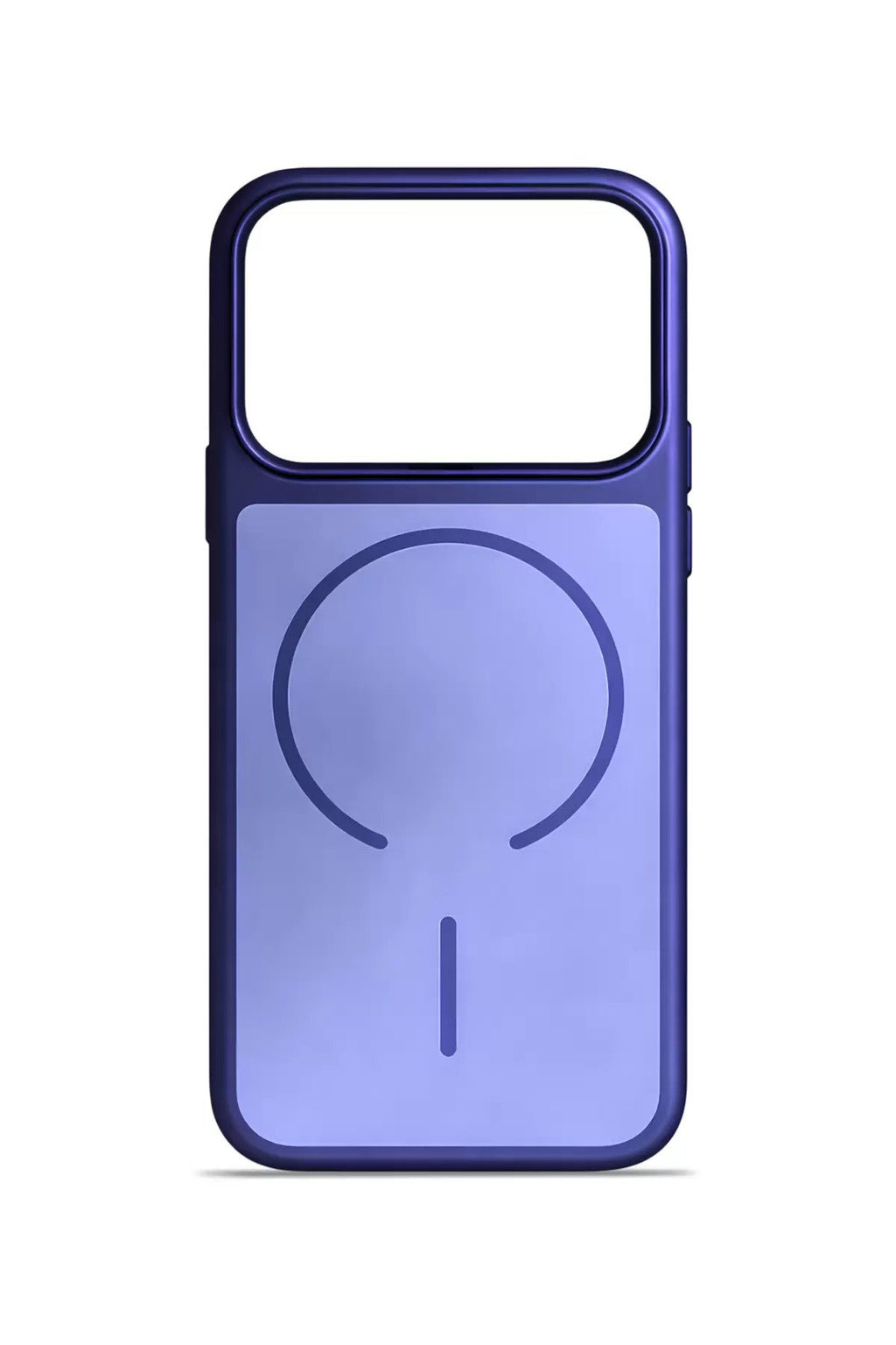 iPhone 17 Pro Aurion SoftTouch Metalik MagSafe Kılıf Depp Sapphire