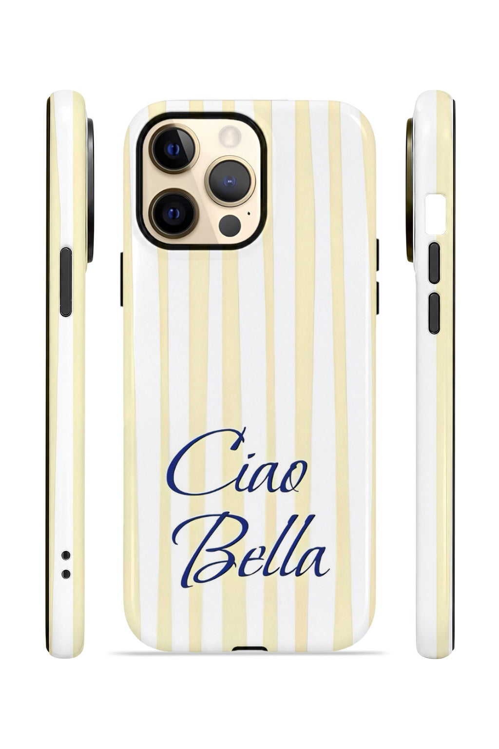 iPhone 12 Pro Max Vorian Çift Katmanlı Kılıf Ciao Bella Lemon
