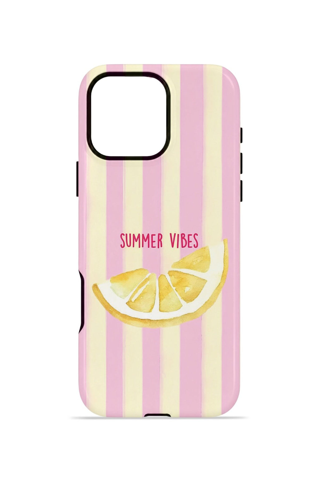 iPhone 16 Pro Max Vorian Çift Katmanlı Kılıf Summer Vibes Lemon