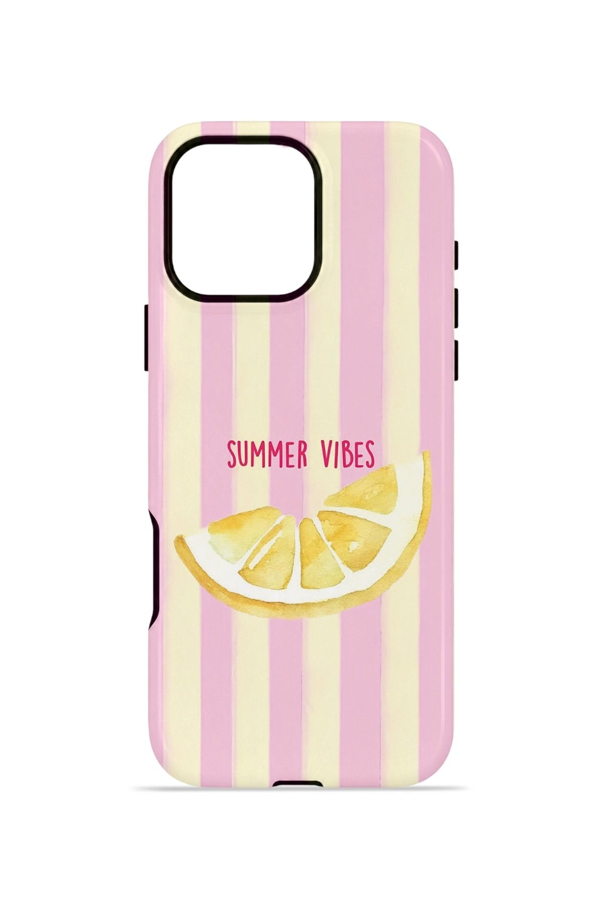 iPhone 16 Pro Max Vorian Çift Katmanlı Kılıf Summer Vibes Lemon