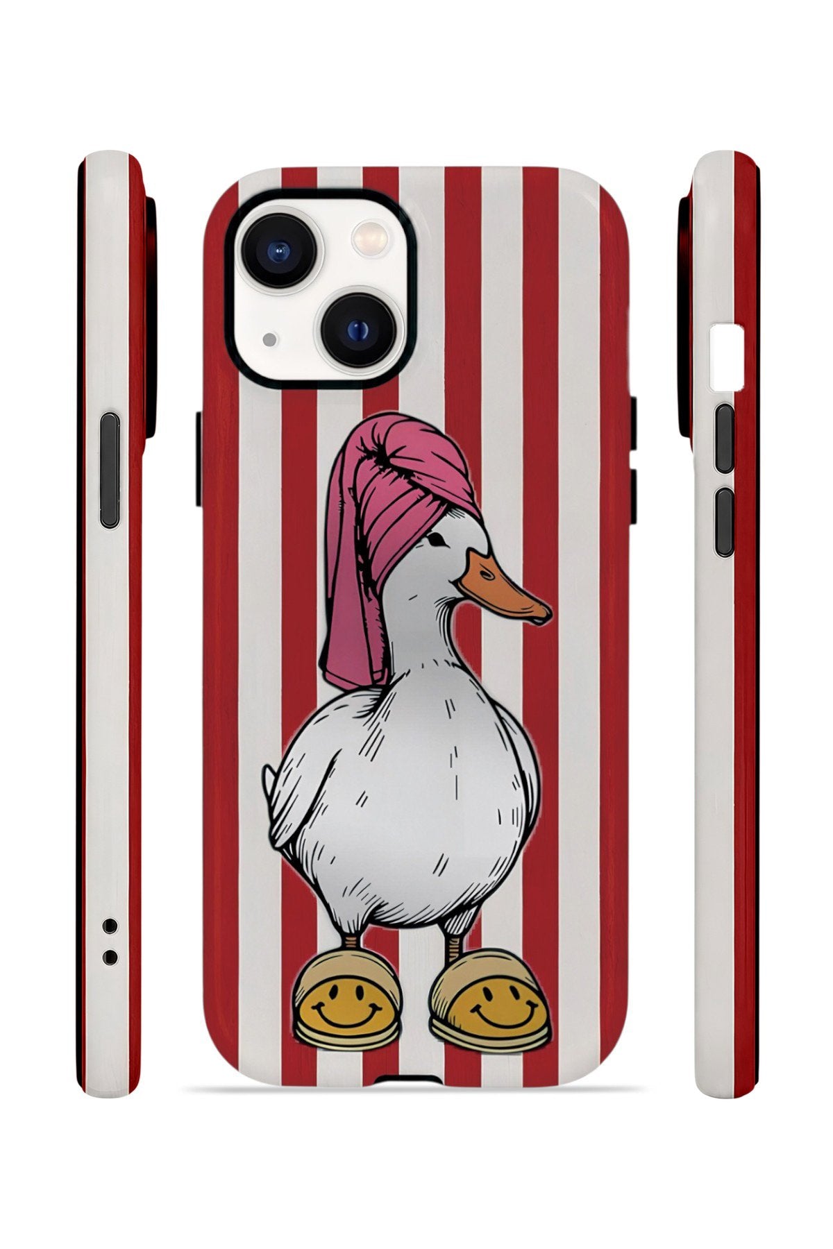 iPhone 15 Vorian Çift Katmanlı MagSafe Kılıf Duchess Duck