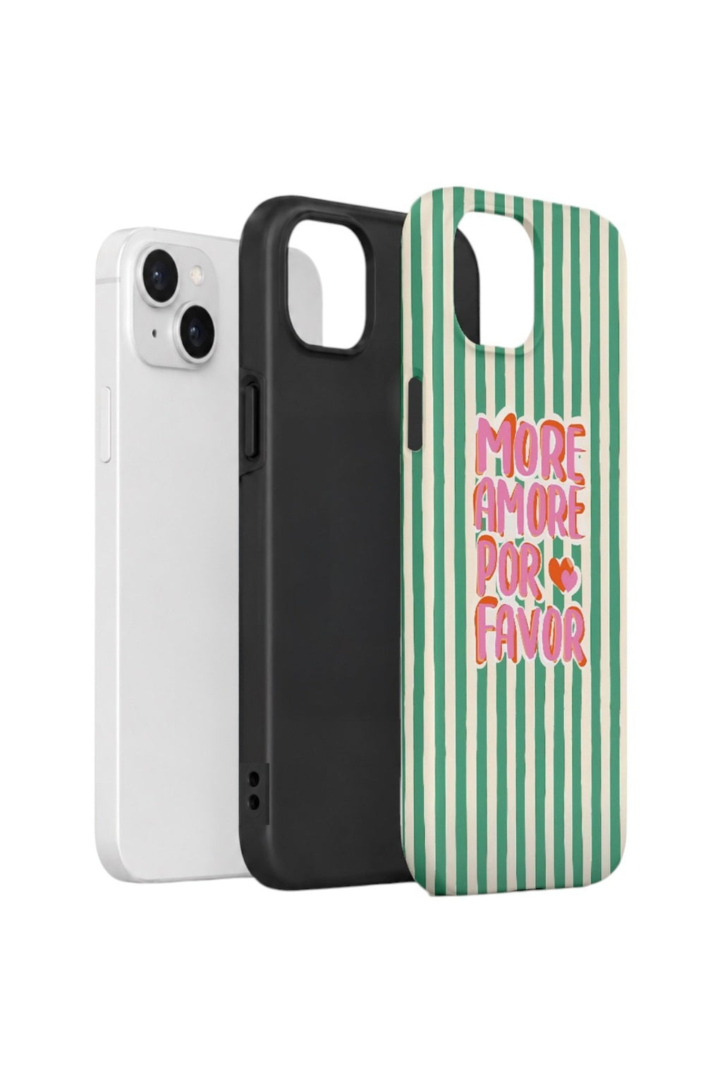 iPhone 14 Vorian Çift Katmanlı Kılıf More Amore Green