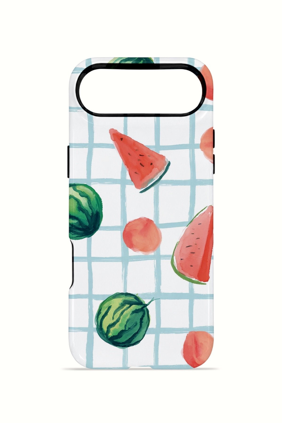 iPhone 17 Air Vorian Çift Katmanlı Kılıf Watermelon Grid