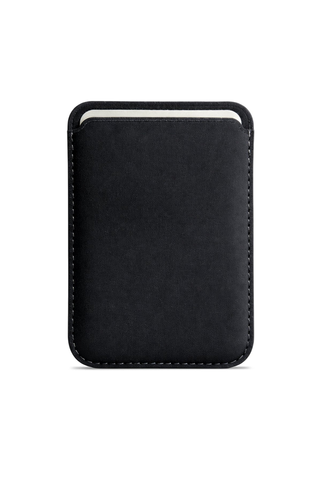 Aurevia Suede Black (Siyah) Magsafe Kartlık