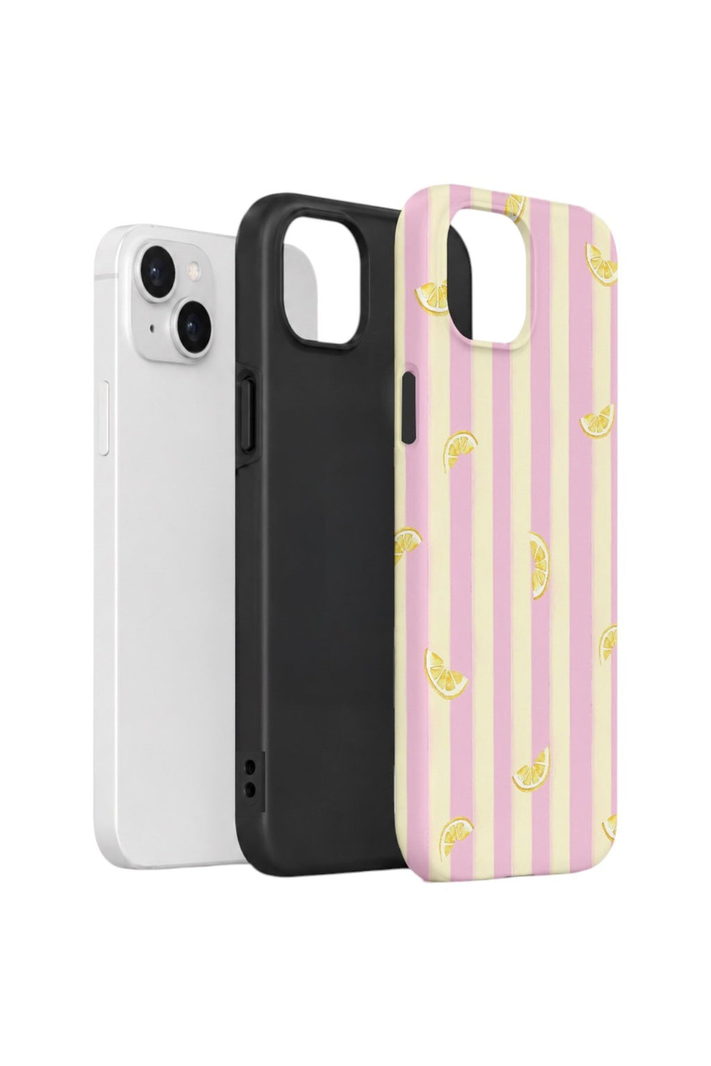 iPhone 13 Vorian Çift Katmanlı Kılıf Pink Lemon Parade