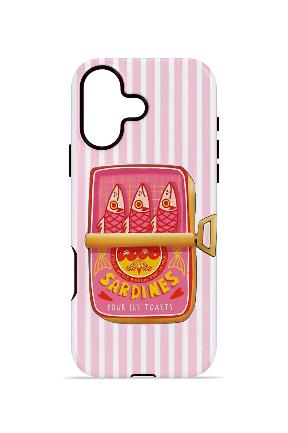 iPhone 16 Plus Vorian Çift Katmanlı MagSafe Kılıf Sardine Club Pink