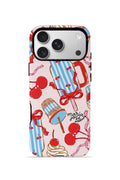 iPhone 17 Pro Max Vorian Çift Katmanlı Kılıf Dolce Cherry Picnic