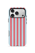 iPhone 17 Pro Max Vorian Çift Katmanlı MagSafe Kılıf Poolside Candy Stripe