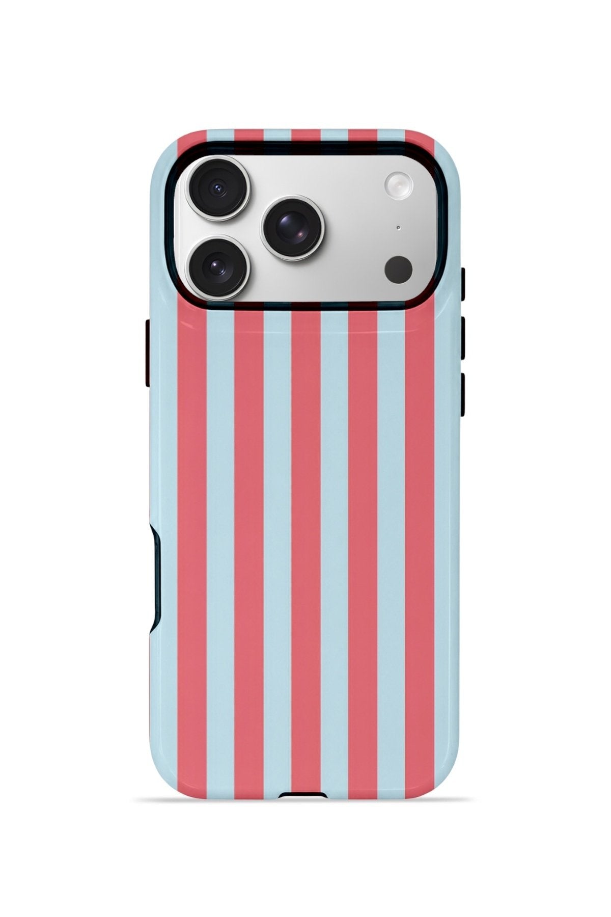 iPhone 17 Pro Max Vorian Çift Katmanlı MagSafe Kılıf Poolside Candy Stripe