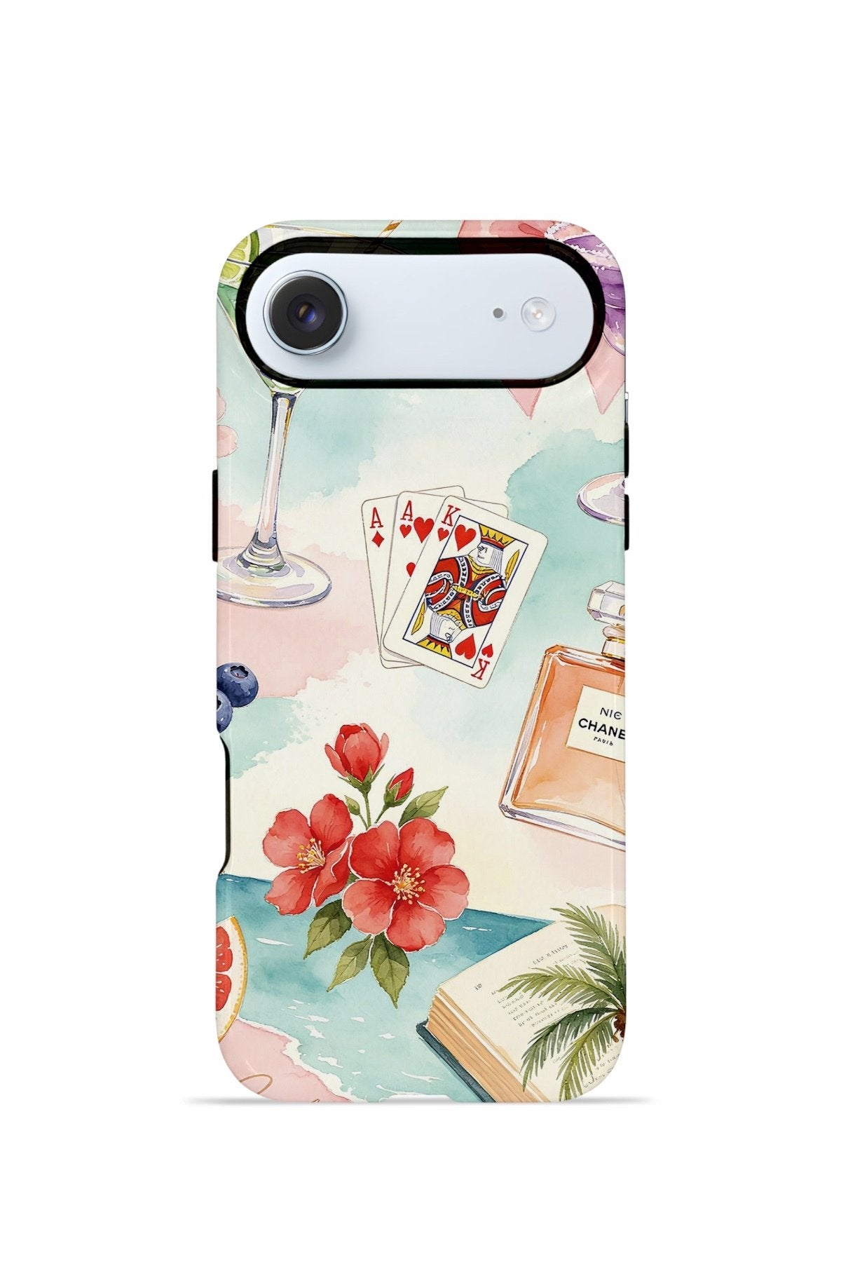 iPhone 17 Air Vorian Çift Katmanlı MagSafe Kılıf Mediterranean Holiday Collage