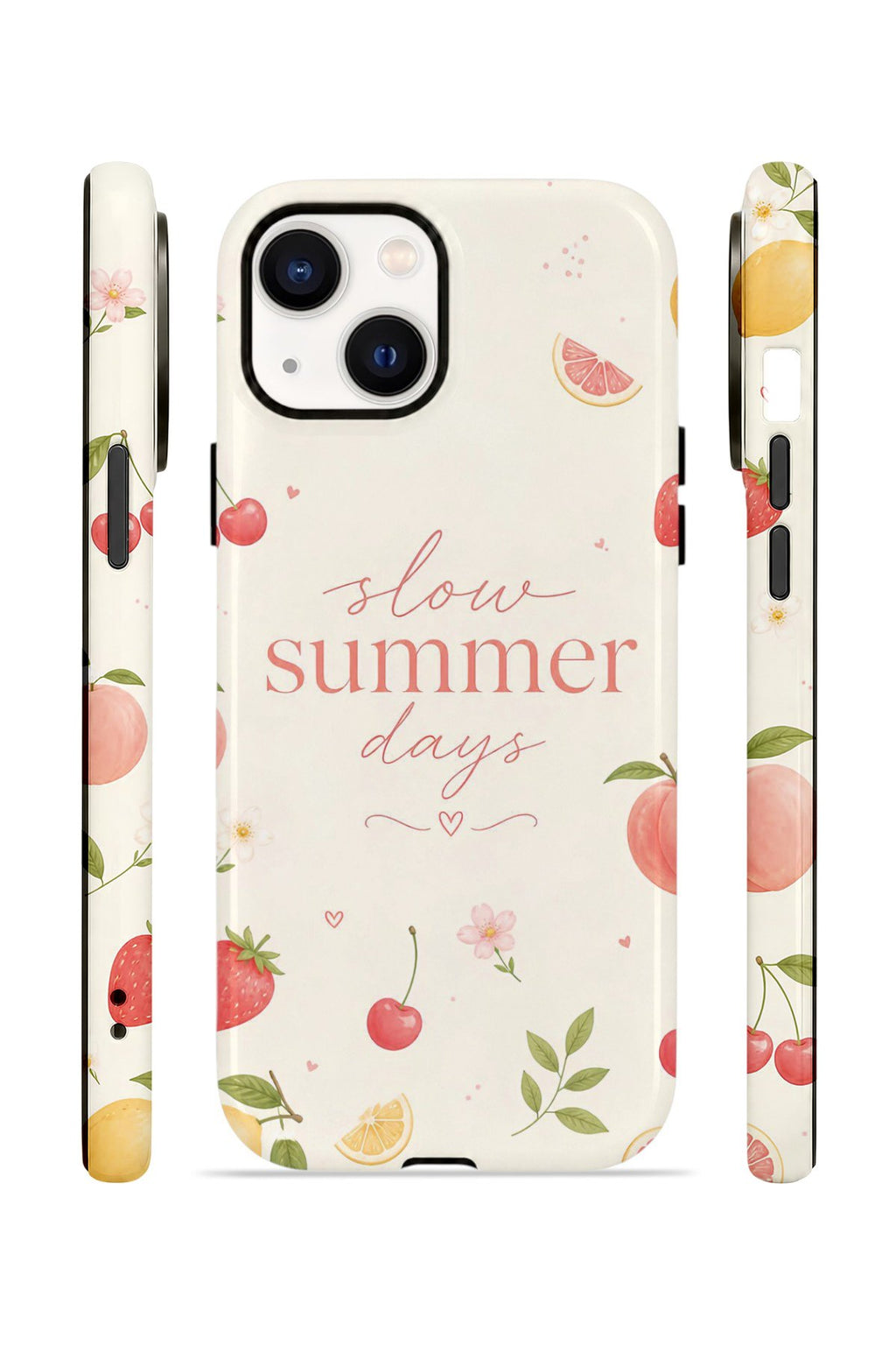 iPhone 13 Vorian Çift Katmanlı MagSafe Kılıf Slow Summer Days