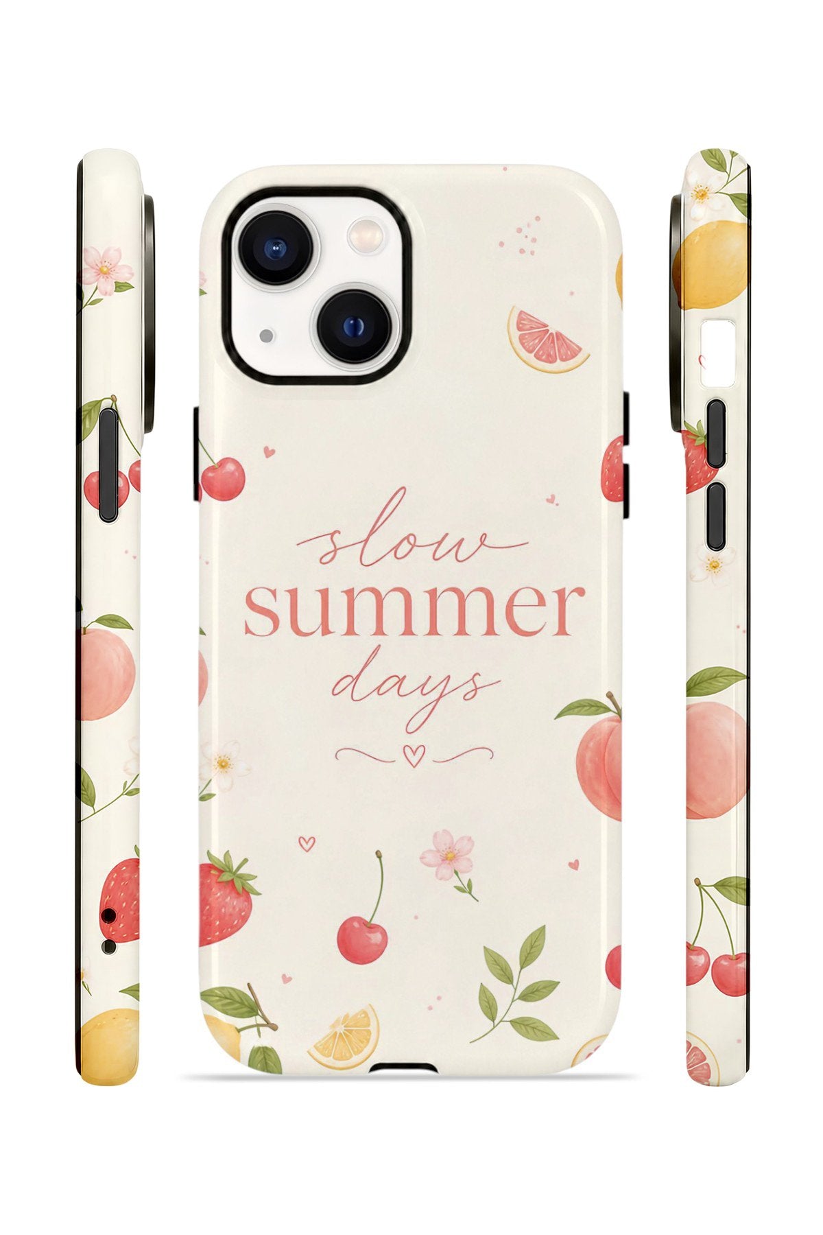 iPhone 13 Vorian Çift Katmanlı MagSafe Kılıf Slow Summer Days