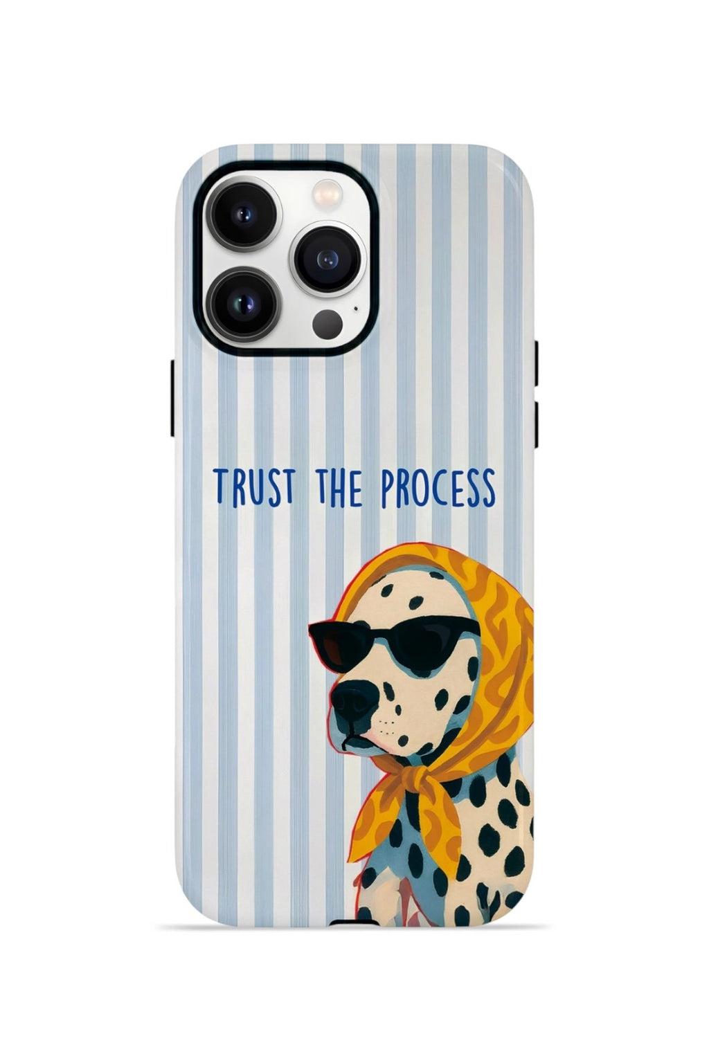 iPhone 13 Pro Max Vorian Çift Katmanlı Kılıf Trust The Process Dalmatian