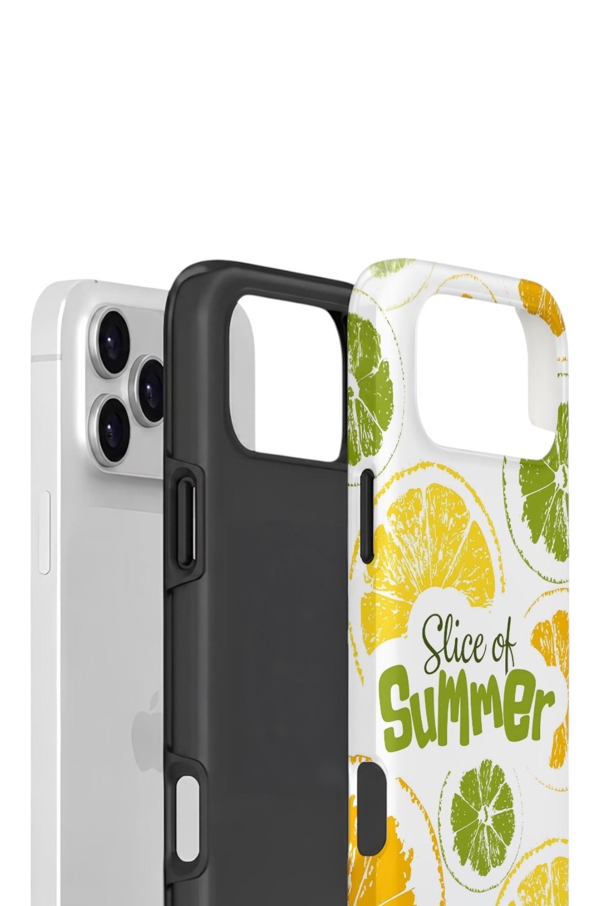 iPhone 17 Pro Max Vorian Çift Katmanlı Kılıf Slice Of Summer