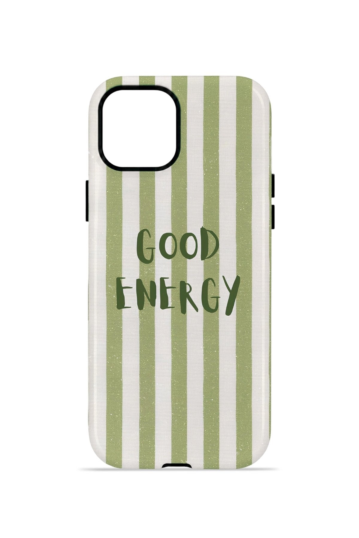 iPhone 12 Vorian Çift Katmanlı Kılıf Good Energy Olive