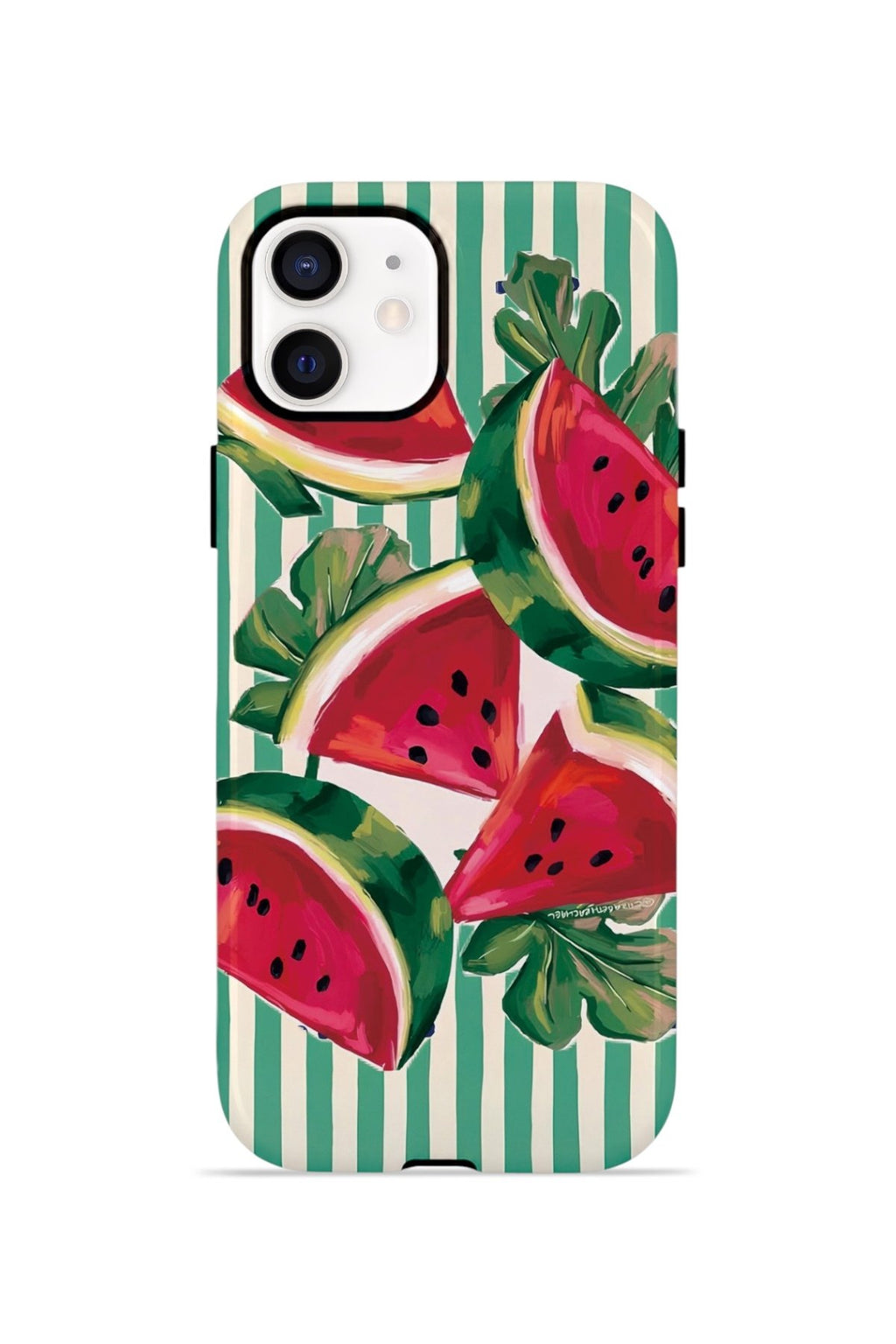 iPhone 11 Vorian Çift Katmanlı Kılıf Watermelon Cabana