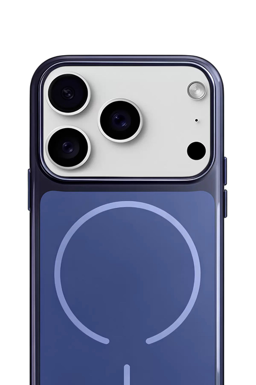 iPhone 17 Pro Max AuraShield MagSafe Kılıf Blue Frame