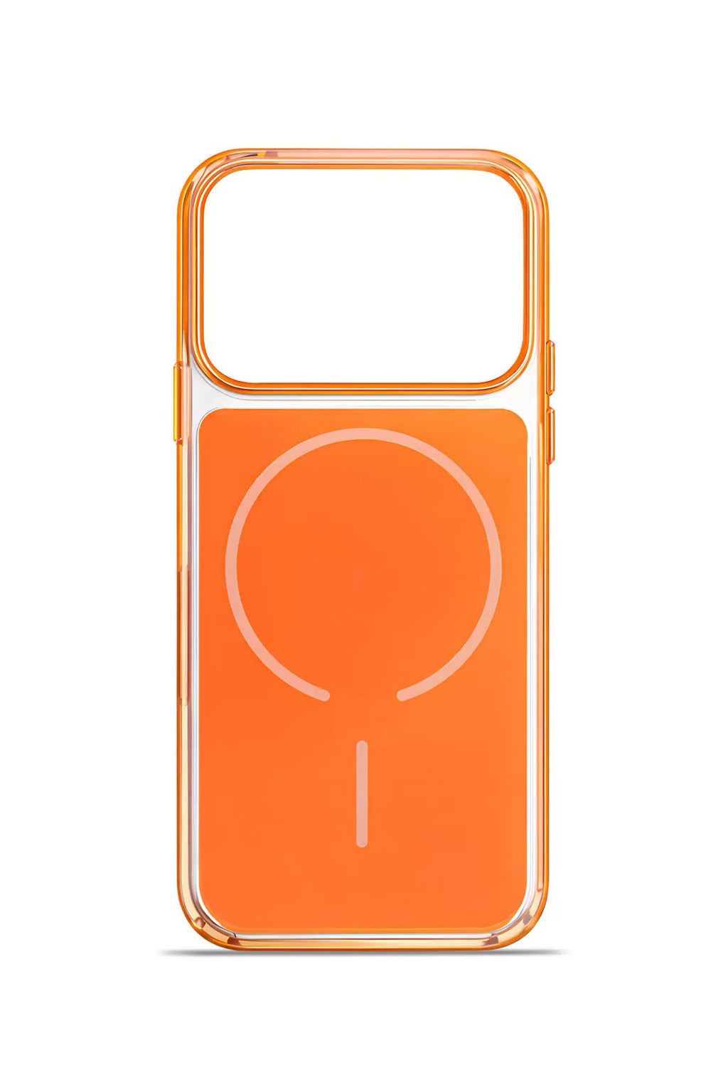 iPhone 17 Pro Max AuraShield MagSafe Kılıf Orange Frame