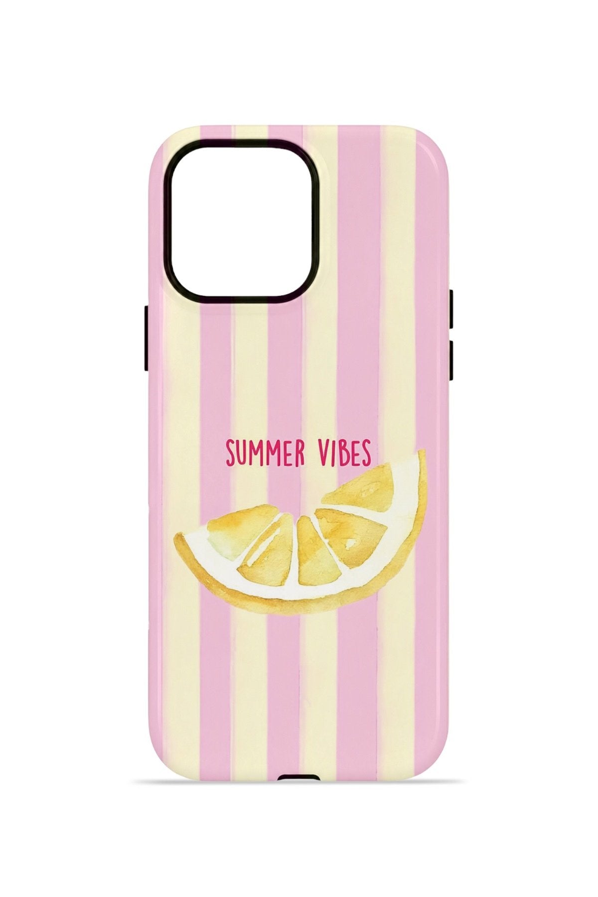 iPhone 12 Pro Max Vorian Çift Katmanlı Kılıf Summer Vibes Lemon