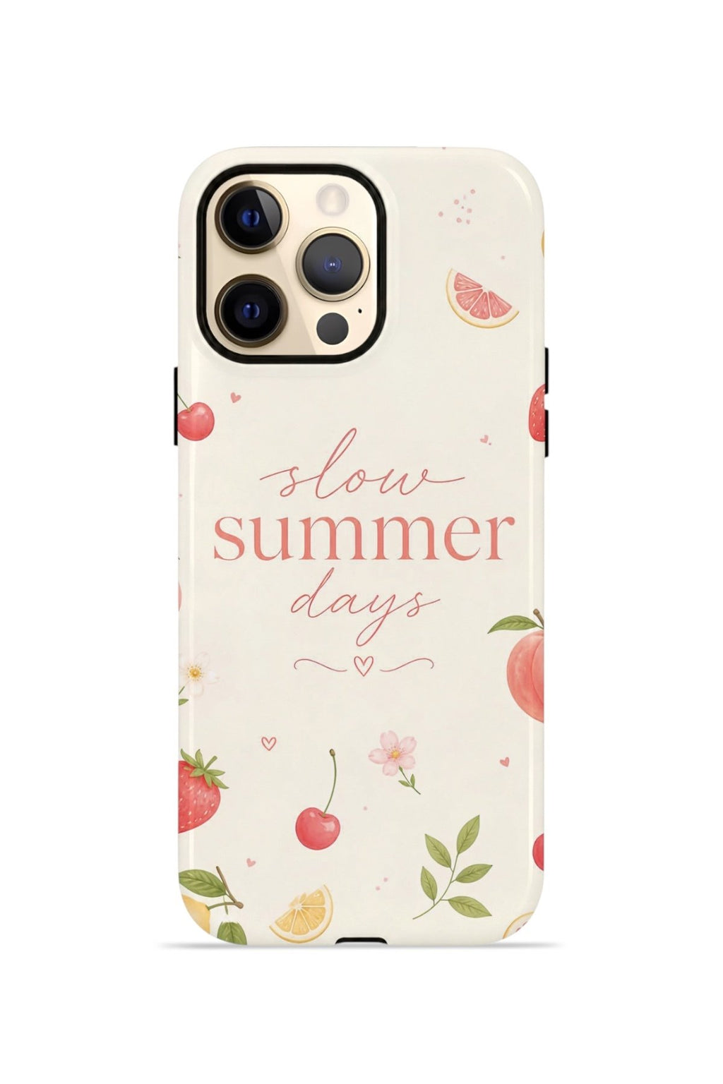 iPhone 12 Pro Vorian Çift Katmanlı Kılıf Slow Summer Days
