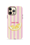 iPhone 12 Pro Vorian Çift Katmanlı MagSafe Kılıf Summer Vibes Lemon