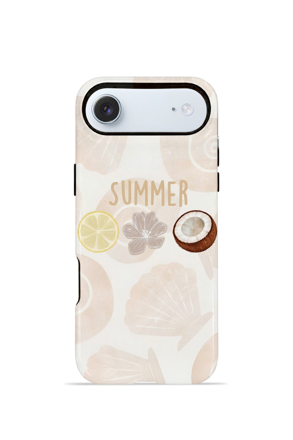 iPhone 17 Air Vorian Çift Katmanlı MagSafe Kılıf Coconut Summer Notes