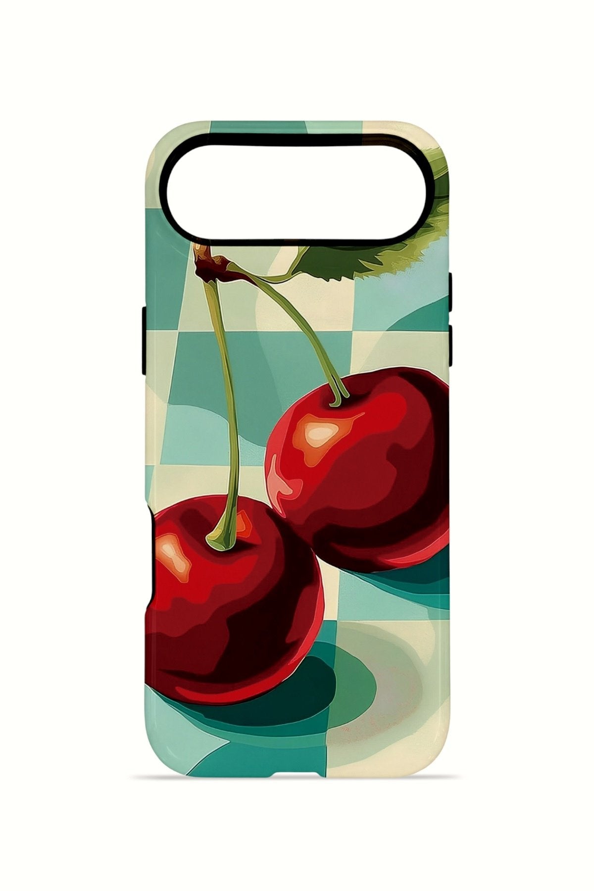 iPhone 17 Air Vorian Çift Katmanlı Kılıf Retro Cherry Pop