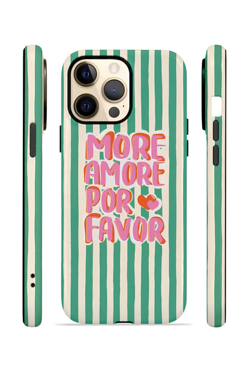 iPhone 13 Pro Max Vorian Çift Katmanlı Kılıf More Amore Green