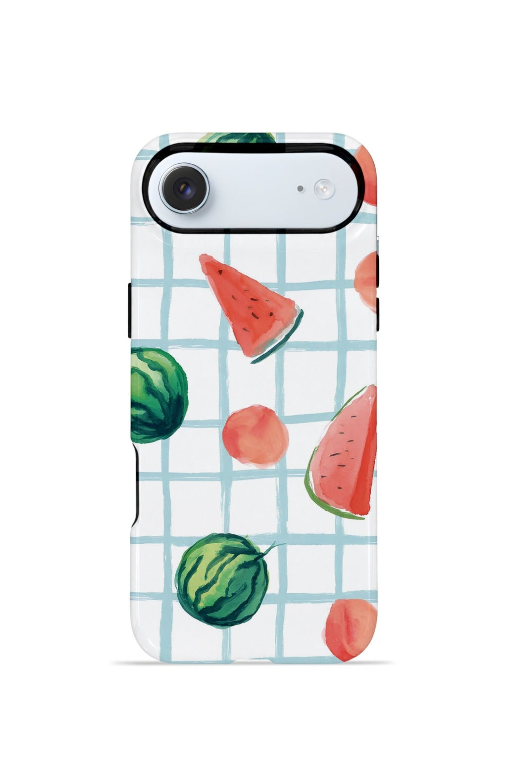 iPhone 17 Air Vorian Çift Katmanlı Kılıf Watermelon Grid